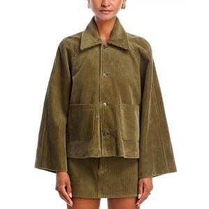 Frame Denim Khaki Corduroy Blazer